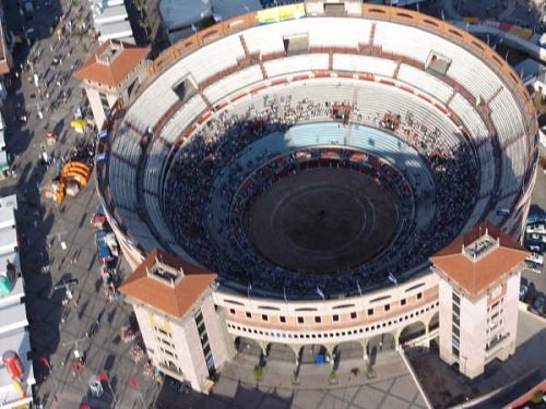 Paseo por Mexico Monumental bullring of Aguascalientes