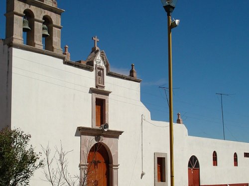 Paseo por Mexico Guadalupe Parish Temple in Arteaga Pavilion