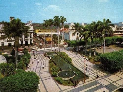 Paseo por Mexico Miguel Hidalgo Central Park in Tapachula