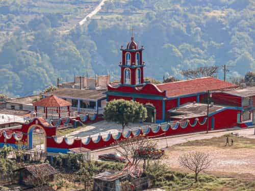 Paseo por Mexico Chapel of San Francisco Atotonilco in Acaxochitlán