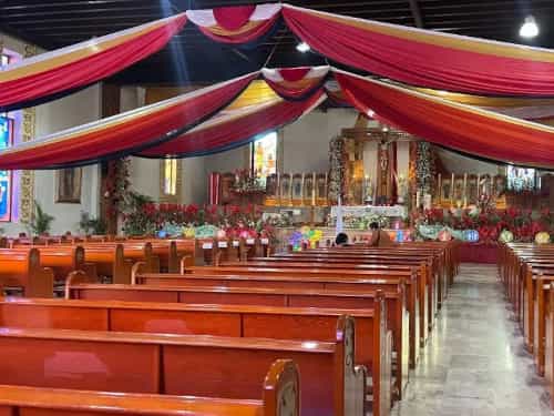 Paseo por Mexico Interior of the Temple of Saint Mary of the Assumption in Acaxochitlán