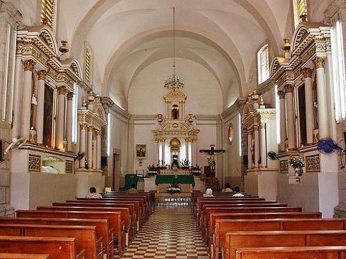 Paseo por Mexico Inside of the Parish of Saint Francis of Assisi in Amacuzac