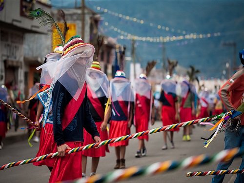 Paseo por Mexico Dances of Tecuanis, and the Twelve Peers of France in Ahuazotepec