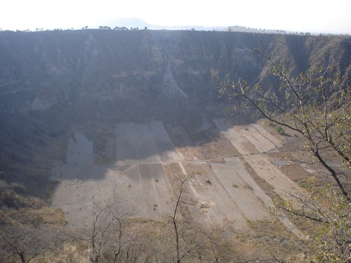 Paseo por Mexico Crater municipality of Aljojuca