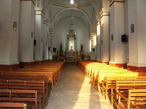 Paseo por Mexico Inside of the former convent of San Francisco de Asís in Amozoc