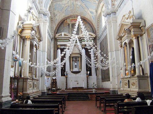 Paseo por Mexico Inside of the Convent and Church of the Poor Clares of Atlixco