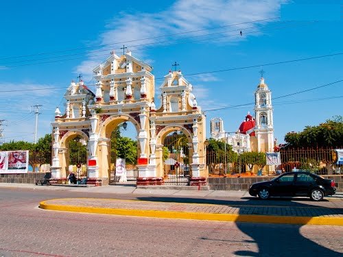 Paseo por Mexico The church of Santiago Apóstol in Atzala