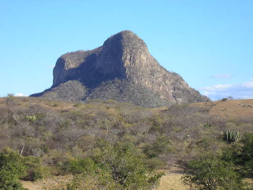 Paseo por Mexico View of Pena in Axutla