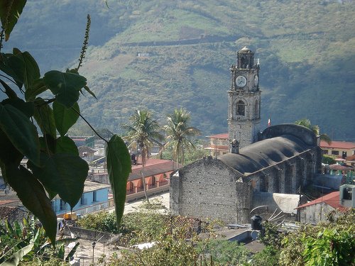 Paseo por Mexico Parish church of Saint Francis of Assisi in Caxhuacan