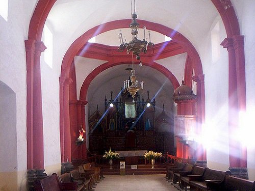 Paseo por Mexico Inside of the Church of San Francisco in Chalchicomula de Sesma