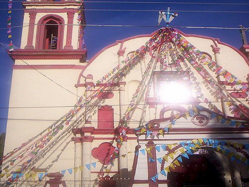 Paseo por Mexico Church of Guadalupe in Chalchicomula de Sesma