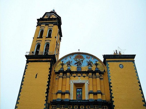 Paseo por Mexico The parish of Jesus of the Three Falls Chalchicomula de Sesma