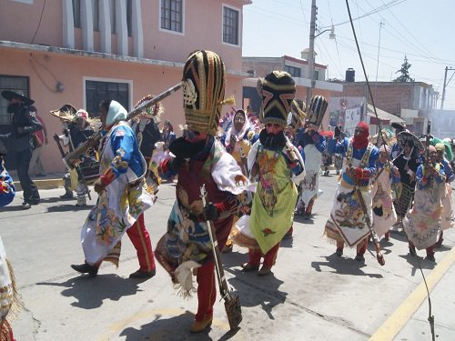 Paseo por Mexico Traditional carnival of Chiautzingo