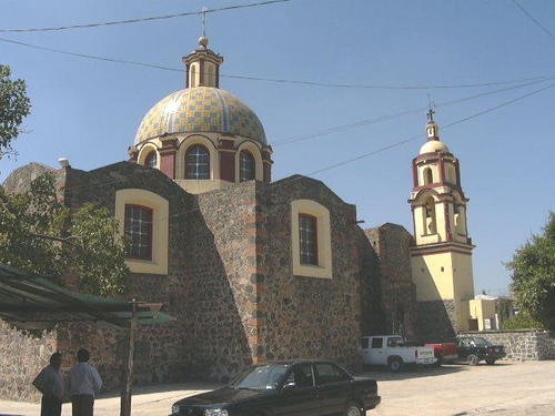 Paseo por Mexico Church of San Martin Zoquiapan in Coronango