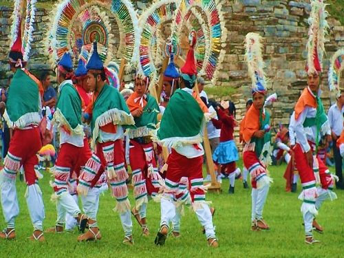 Paseo por Mexico The Dance of the Quetzales or Cuetzalines of Cuetzalan del Progreso