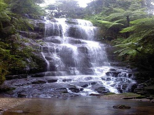 Paseo por Mexico Double Jump waterfall in Cuetzalan del Progreso