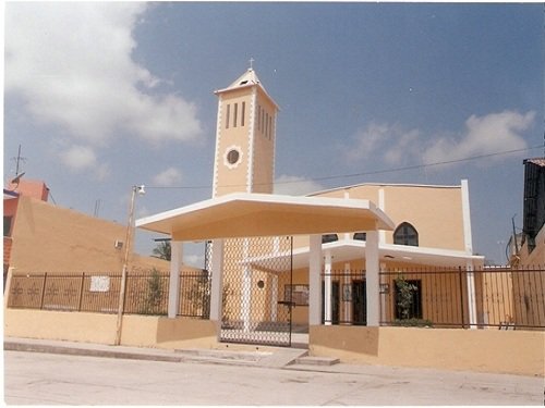 Paseo por Mexico Parish church of San Isidro Labrador in Francisco Z. Mena