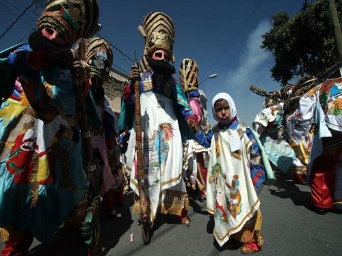 Paseo por Mexico Carnival of Huejotzingo