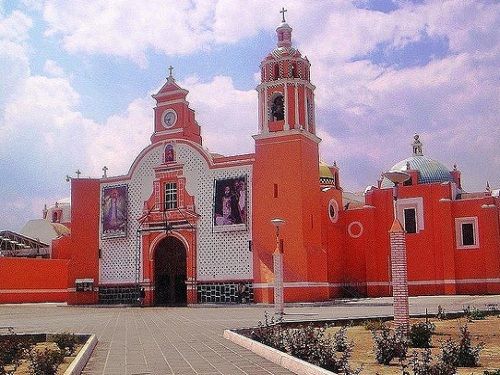 Paseo por Mexico Parish of Saint Michael the Archangel in Huejotzingo