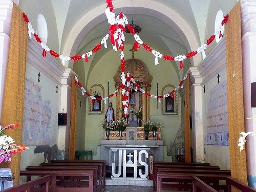 Paseo por Mexico Inside of the Chapel of the Municipal Pantheon of Izúcar de Matamoros