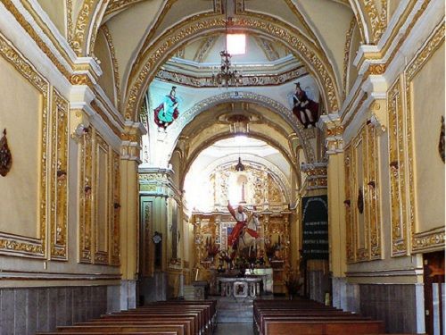 Paseo por Mexico Inside of the Church of the Apostle Santiago in Izúcar de Matamoros