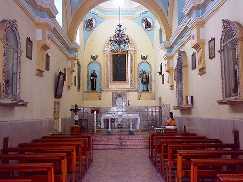 Paseo por Mexico Inside of the Chapel of Light in Izúcar de Matamoros