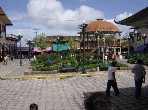 Paseo por Mexico Jonotla main square