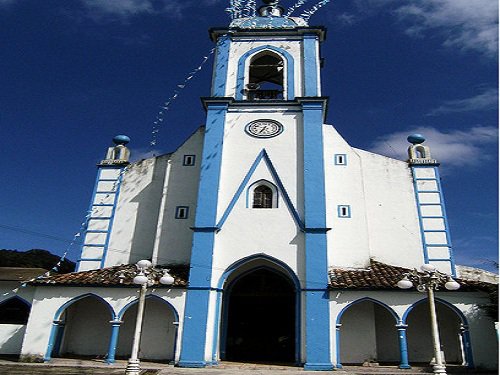 Paseo por Mexico Parish Church of Saint Mary of the Nativity in Nauzontla