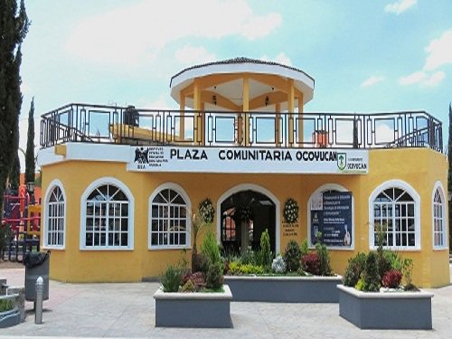 Paseo por Mexico Modern kiosk in Santa Clara Ocoyucan