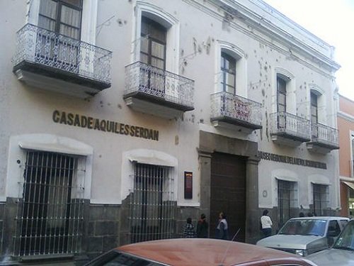 Paseo por Mexico Museum of the Revolution or House of Aquiles Serdán in Puebla