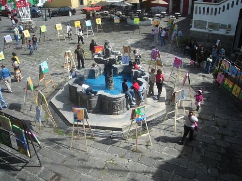 Paseo por Mexico Artist's Quarter in Puebla