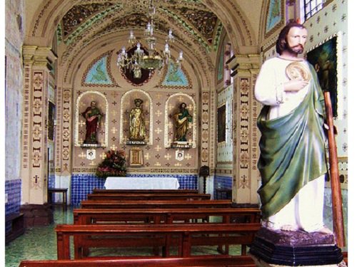 Paseo por Mexico Chapel of Saint Jude Thaddeus in Puebla