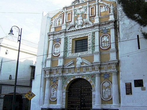 Paseo por Mexico Church of Our Lady of Joys in Puebla