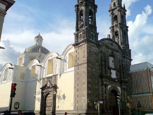 Paseo por Mexico Temple of San Cristobal in Puebla