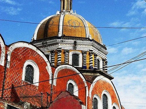 Paseo por Mexico Our Lady of Lightning Parish in Puebla