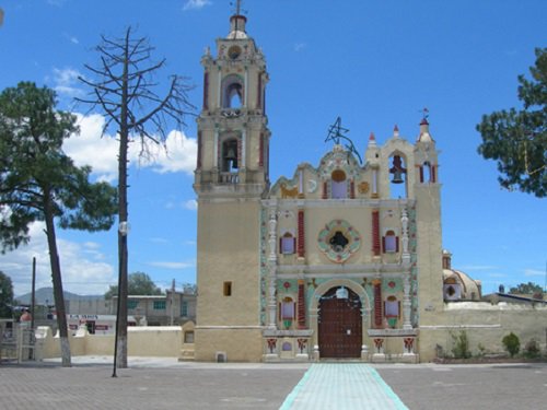 Paseo por Mexico Temple of San Simon de Bravo in Quecholac