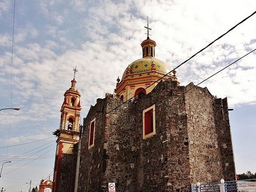 Paseo por Mexico Santiago Xicotenco Temple in San Andrés Cholula