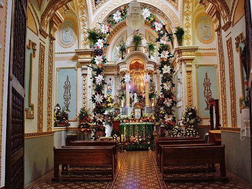 Paseo por Mexico Inside the Parish of San Luis in San Andrés Cholula