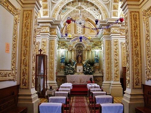 Paseo por Mexico Inside the Parish of San Antonio Cacalotepec in San Andrés Cholula