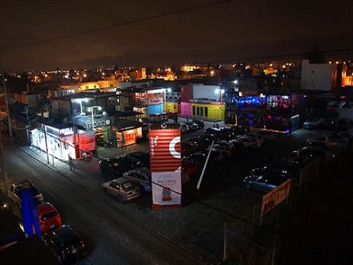 Paseo por Mexico Container City in San Andrés Cholula