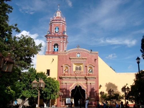 Paseo por Mexico Church of Santa Maria Tonantzintla in San Andres Cholula