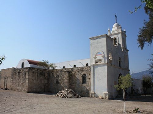 Paseo por Mexico Guadalupe Chapel in San Gabriel Chilac