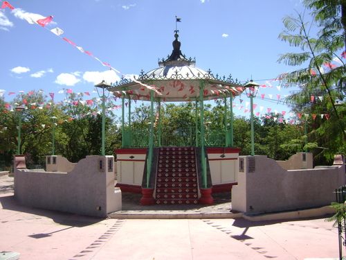 Paseo por Mexico Kiosk of San Jeronimo Xayacatlán