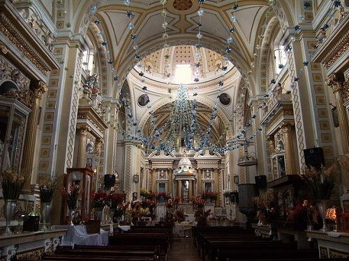 Paseo por Mexico Inside of the Church of San Nicolas de los Ranchos