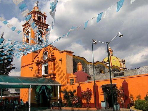 Paseo por Mexico Church of St. James the Apostle in San Nicolas de los Ranchos