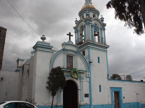 Paseo por Mexico Temple of Saint Mary Magdalene in San Pedro Cholula