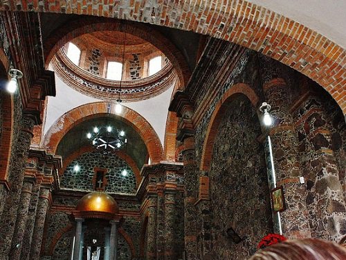 Paseo por Mexico Inside of the Sanctuary of the Lord of Mercy in San Pedro Cholula