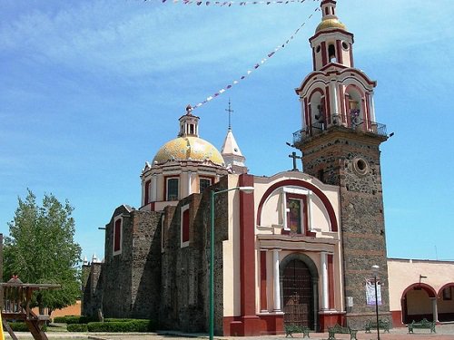 Paseo por Mexico San Pablo Tecamac Temple in San Pedro Cholula