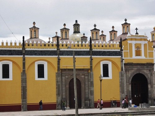 Paseo por Mexico Royal or native chapel in San Pedro Cholula