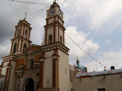 Paseo por Mexico Church of the Divine Savior in San Salvador Huixcolotla